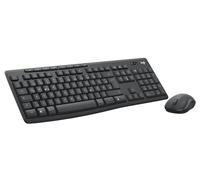 Logitech MK370 Combo for Business, Grafito, Disposición QWERTZ Alemán