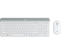 Logitech 920-009205 teclado Ratón incluido Universal RF inalámbrico QWERTY Inglés Blanco