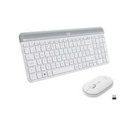 Logitech MK470 teclado Ratón incluido Oficina RF inalámbrico Español Blanco