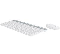 Logitech MK470 Slim Combo Set, inalámbrico, blanco