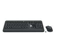 Logitech MK540 Advanced Teclado RF inalámbrico QWERTZ Checo, Eslovaco Negro, Blanco