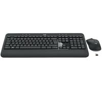LOGITECH MK540 Combo Inalámbrico Avanzado de Teclado y Ratón, Negro