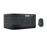 Logitech MK850 Combo Teclado y Ratón Multidispositivo, Disposición QWERTY US Internacional, Negro