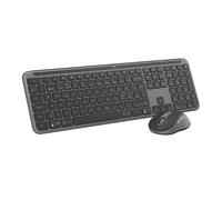 Logitech MK950 Signature Slim Wireless Keyboard and Mouse Combo - Graphite, QWER