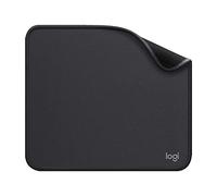 Logitech Mouse Pad - Studio Series, con Base de Goma Antideslizante, Superficie Resistente a Salpicaduras, Materiales Duraderos, Portátil, Diseño Fresco y Moderno - Gris