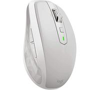 Logitech MX Anywhere 2S Ratón Inalámbrico, Multi-Ordenadores, 2.4 GHz y Bluetooth con Receptor Unifying USB, Seguimiento Láser 200/4000 dpi Toda Superficie, 7 Botones, Portátil/PC/Mac/iPad OS, Blanco