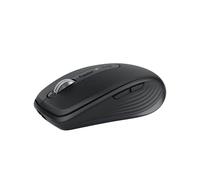 Logitech MX Anywhere 3S - Ratón inalámbrico compacto, desplazamiento rápido, seguimiento de 8K DPI, clics silenciosos, USB C, Bluetooth, PC Windows, Linux, Chrome, Mac, grafito