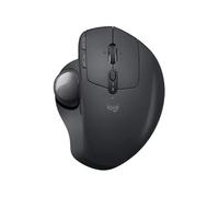 Logitech MX Ergo Ratón Trackball Inalámbrico Ergonómico | Trackball Bluetooth/2,4 GHz Unifying, ángulo ajustable, rueda precisión inclinable, PC/Mac/iPad - Negro