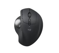 Logitech MX Ergo S ratón con trackball inalámbrico avanzado, ratón ergonómico inalámbrico recargable por USB-C con Bluetooth y llave USB cifrada, 6 botones programables, para PC/Mac - Grafito
