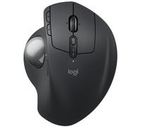 Logitech MX Ergo S ratón con trackball inalámbrico avanzado, ratón ergonómico inalámbrico Recargable por USB-C con Bluetooth y Llave USB cifrada, 6 Botones programables, para PC/Mac - Grafito