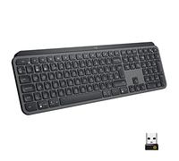 Logitech MX Keys Advanced Teclado Inalámbrico, Disposición QWERTZ Alemán, Negro