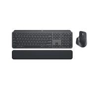 Logitech MX Keys Combo para empresas | Gen 2, teclado/ratón inalámbrico de tamaño completo, QWERTY Inglés Reino Unido - Gris
