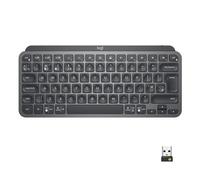 Logitech MX Keys Mini for Business, Teclado retroiluminado inalámbrico, Disposición QWERTY Inglés Reino Unido - Gris