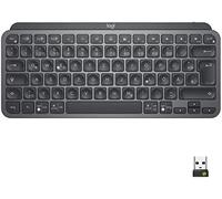 Logitech Teclado MX Keys Mini inalámbrico Bluetooth retroiluminado QWERTZ Alemán Grafito