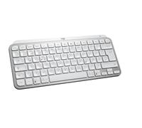 Logitech MX Keys mini teclado inalámbrico - DEU QWERTZ | Compacto, Bluetooth, iluminado, USB-C, Mac/iOS/Win/Linux/Android, metal, DE QWERTZ - gris pálido