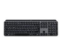 Logitech MX Keys Plus Advanced Teclado Inalámbrico, Disposición QWERTZ Alemán, Gris