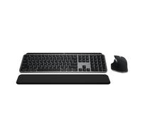Logitech MX Keys S Combo para Mac, teclado y mouse inalámbricos con reposamanos, teclado retroiluminado, mouse inalámbrico de desplazamiento rápido, Bluetooth USB C para MacBook Pro, MacBook Air,