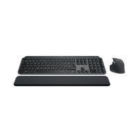 Logitech MX Keys S Combo teclado Ratón incluido RF Wireless + Bluetooth QWERTY Español Grafito