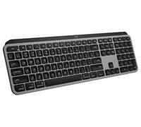 Logitech MX Keys S para Mac, Teclado inalámbrico, Escritura fluida y precisa como en un portátil, Bluetooth USB C Recargable para MacBook Pro, Macbook Air, iMac, iPad -Gris Espacial - AZERTY