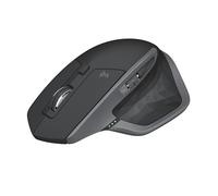 Logitech MX Master 2S - Ratón (mano derecha, IR LED, RF inalámbrica + Bluetooth, 4000 DPI, Gris, Blanco)