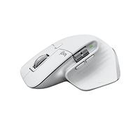 Logitech MX Master 3S para Mac - Ratón Inalámbrico Performance con Desplazamiento Rápido, Ergo, 8K dpi, Clics Silenciosos, Funciona sobre Cristal, USB-C, Bluetooth, Apple, iPad - Pale Grey