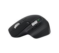 Logitech MX Master 3S - Ratón inalámbrico de rendimiento con desplazamiento ultrarrápido, Ergo, 8K DPI, Track on Glass, clics silenciosos, USB-C, Bluetooth, Windows, Linux, cromado (negro)