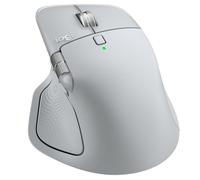 Logitech MX Master 4, ratón inalámbrico ergonómico con Respuesta háptica Avanzada, Desplazamiento ultrarrápido, Carga USB-C, Bluetooth, Windows, macOS - Gris pálido