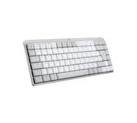 Logitech MX Mechanical Teclado Mini para Mac Inalámbrico Iluminado | AZERTY Francés - Pale Grey