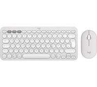 Logitech Pebble 2 Combo DEU QWERTZ | Silencioso, portátil, personalizable, Logi Bolt, Bluetooth, Easy Switch, Windows, macOS, iPadOS, Chrome OS