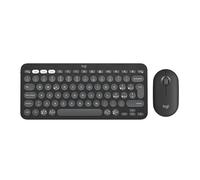 Logitech Pebble 2 Combo, Disposición QWERTY Italiano, Grafito