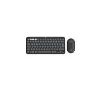 Logitech Pebble 2 Combo for Mac, Disposición QWERTZ Alemán, Grafito