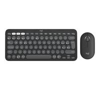 Logitech 920-012227 teclado Ratón incluido Universal RF Wireless + Bluetooth QWERTY Español Grafito