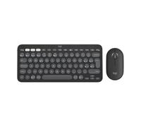Logitech 920-012227 teclado Ratón incluido Universal RF Wireless + Bluetooth QWERTY Español Grafito