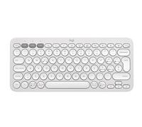 Teclado - Logitech - Pebble Keys 2 K380s - QWERTY Pan Nórdico - Bluetooth - Blanco