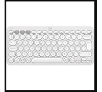 Logitech Pebble Keys 2 K380s Teclado inalámbrico con función multidispositivo, vías cortas personalizables, Bluetooth, portátil, Windows, MacOS, iPadOS, Android, Chrome OS, Easy-Switch, Turkish Q