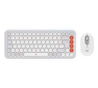 Logitech Pop Icon Combo, Conjunto de Teclado y ratón Bluetooth, fácil de Escribir, Teclas y Botones programables, clics discretos, Easy-Switch hasta 3 Dispositivos