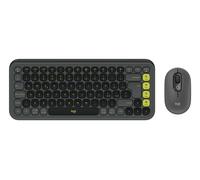 Teclado Y Ratón Logitech 920 013115 POP ICON Combo Grafito Y Verde
