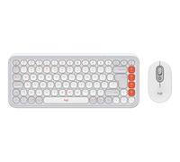 Logitech 920-013141 POP Icon Combo Ratón y Teclado Blanco Roto