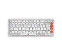 Logitech Pop Icon Keys teclado Inalámbrico Bluetooth Blanco