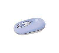 Logitech Pop Mouse, ratón inalámbrico Bluetooth Compacto y portátil con Botones programables y clics discretos, tecnología Easy-Switch para alternar hasta 3 Dispositivos, portátil, Tablet, PC - Lila