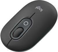 Logitech POP Mouse, ratón inalámbrico Bluetooth compacto y portátil con botones programables y clics discretos, tecnología Easy-Switch para alternar hasta 3 dispositivos, portátil, tablet, PC: grafito