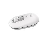 Logitech Pop Mouse, ratón inalámbrico Bluetooth Compacto y portátil | Botones programables, clics discretos, tecnología Easy-Switch para 3 dispositivos, para portátil, tablet y PC - Blanco