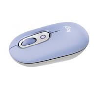 Logitech POP Mouse, ratón inalámbrico Bluetooth compacto y portátil con botones programables y clics discretos, tecnología Easy-Switch para alternar hasta 3 dispositivos, portátil, tablet, PC - Lila
