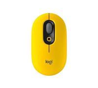 Mouse raton logitech pop mouse blast yellow wireless inalambrico