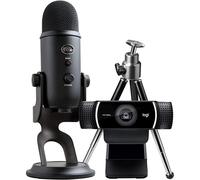 Logitech Pro Streamer Pack Webcam C922 Pro + Micrófono Yeti