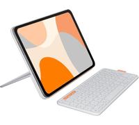 Logitech QWERTZ - Funda con Teclado abatible para iPad Pro de 11 Pulgadas (M4) y iPad Air de 11 Pulgadas (M2 y M3) (5ª generación - 2024) - Funda Protectora y Plegable con Teclado Bluetooth
