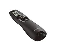 Logitech R700 Presentador Inalámbrico | Presentador 2,4 GHz con nano-receptor USB, láser rojo, 30 metros, 6 botones, control total, PC - Negro