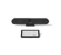 LOGITECH Rally Bar Huddle + Tap IP Kit para Videoconferencias, 4K