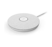 Logitech Rally Mic Pod - Micrófono de Poder para Conferencias, Blanco