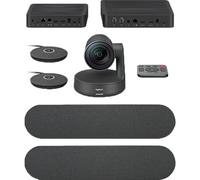 Logitech - Rally Plus 960-001225 Premium Ultra-HD - Sistema de cámara para conferencias con control automático de cámara